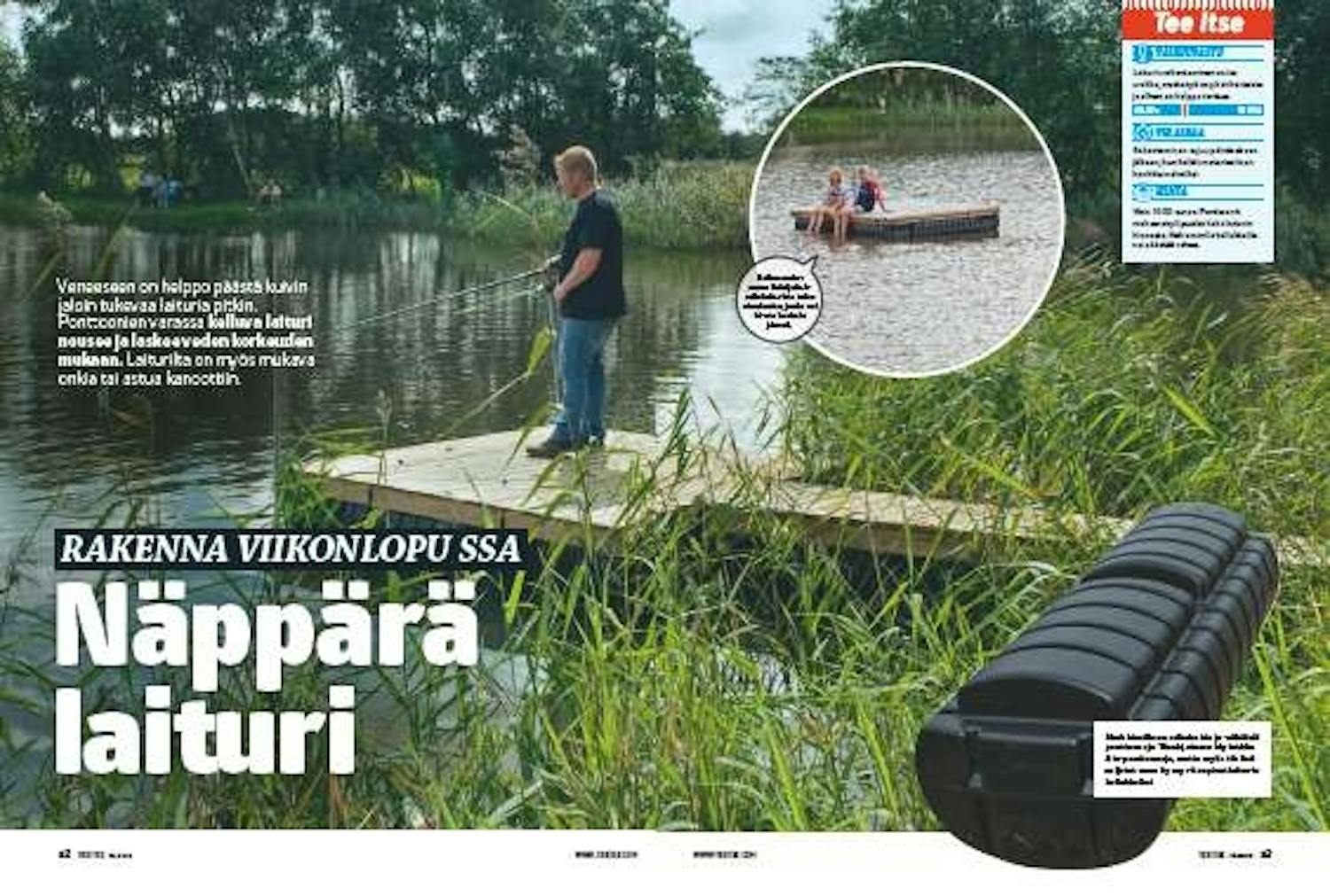 Tee itse laituri Tee itse laituri